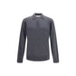 Golden Goose Gray Wool Oves Aries Dress Shirt
