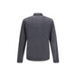 Golden Goose Gray Wool Oves Aries Dress Shirt