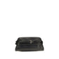 Moschino Black Goatskin Clutch Bag