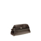 Moschino Brown Goatskin Shoulder Bag