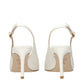Stuart Weitzman Beige Leather High Heel Pumps