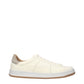 Eleventy Beige Leather Sneakers