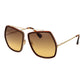 Max Mara Brown Metal Sunglasses