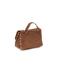 Zanellato Brown Suede Leather Shoulder Bag