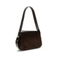 Tory Burch Brown Suede Leather Shoulder Bag