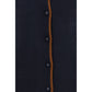 Max Mara Blue Silk Cardigan