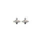 Vivienne Westwood Silver Brass Earrings
