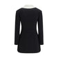 Self-Portrait Black Wool Oves Aries Blazer