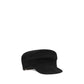 P.A.R.O.S.H. Black Wool Oves Aries Cap (Baseball Hat)