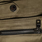 Dolce & Gabbana Green Cotton Mid Rise Cargo Hot Pants Shorts
