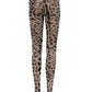 Dolce & Gabbana Gray Leopard Nylon Tights Stocking Pantyhose Socks