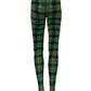Dolce & Gabbana Multicolor Plaid Tights Stocking Pantyhose Socks