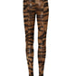 Dolce & Gabbana Brown Tiger Nylon Tights Stocking Pantyhose Socks