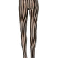 Dolce & Gabbana Black White Stripes Tights Stocking Pantyhose Socks