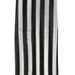 Dolce & Gabbana Black White Stripes Tights Stocking Pantyhose Socks