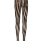 Dolce & Gabbana Black White Stripes Tights Stocking Pantyhose Socks