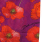 Dolce & Gabbana Purple Nylon Floral Print Tights Stockings Socks