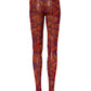 Dolce & Gabbana Purple Nylon Floral Print Tights Stockings Socks