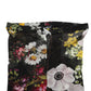 Dolce & Gabbana Black Nylon Floral Print Tights Stockings Socks
