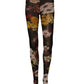 Dolce & Gabbana Black Nylon Floral Print Tights Stockings Socks