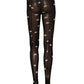Dolce & Gabbana Black Polka Dot Tights Stockings Pantyhose Socks