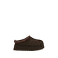 UGG Brown Suede Leather Mules