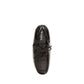 Prada Brown Calf Leather Bos Taurus Slip-On Loafers