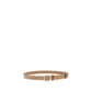 Jacquemus Beige Calf Leather Bos Taurus Thin Belt