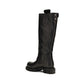 Rick Owens Black Calf Leather Bos Taurus Rain Boots