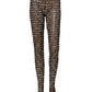 Dolce & Gabbana Black White All Over Print Sheer Stretch Tights Socks