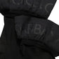 Dolce & Gabbana Black Nylon Logo Calf Long Women Accessory Socks