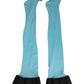 Dolce & Gabbana Light Blue Nylon Thigh High Women Accessory Socks