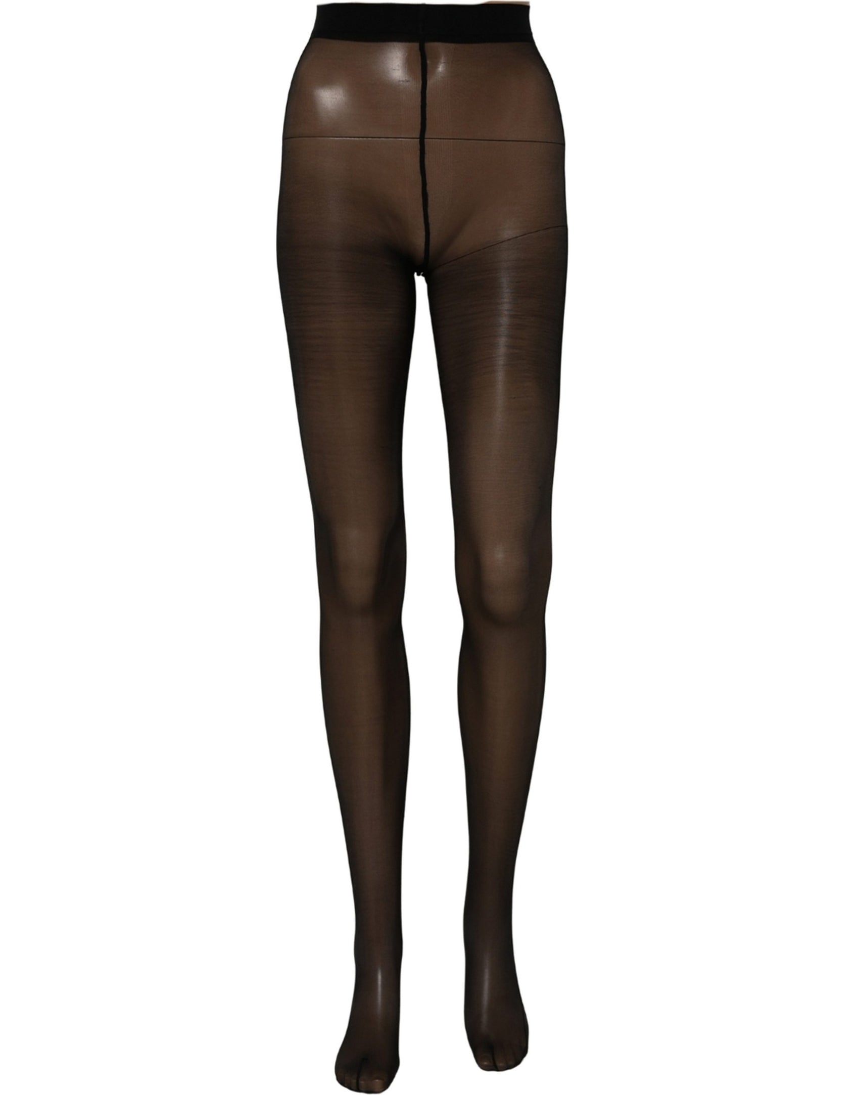 Dolce & Gabbana Black Nylon Tights Stocking Pantyhose Socks
