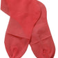 Dolce & Gabbana Red Nylon Mesh Sheer Calf Long Accessory Socks