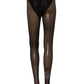 Dolce & Gabbana Black Nylon Sheer Tights Stockings Pantyhose Socks
