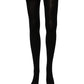 Dolce & Gabbana Black 100% Nylon Thigh High Stockings Socks
