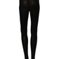 Dolce & Gabbana Black Nylon Sheer Tights Stockings Pantyhose Socks