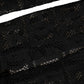 Dolce & Gabbana Black DG Logo Sheer Nylon Thigh High Socks