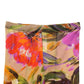 Dolce & Gabbana Beige Floral Print Tights Sheer Stockings Socks