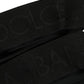 Dolce & Gabbana Black Nylon Logo Calf Long Women Accessory Socks