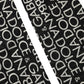 Dolce & Gabbana Black Sheer Logo Monogram High Stockings Socks