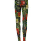 Dolce & Gabbana Black Floral Print Tights Sheer Stockings Socks