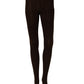 Dolce & Gabbana Brown Nylon Tights Stockings Pantyhose Socks