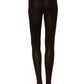 Dolce & Gabbana Brown Nylon Tights Stockings Pantyhose Socks