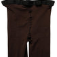 Dolce & Gabbana Brown Nylon Tights Stockings Pantyhose Socks