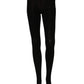 Dolce & Gabbana Black Nylon Tights Stockings Pantyhose Socks