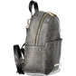 Mario Valentino Black Polyurethane Women's Backpack