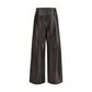 P.A.R.O.S.H. Brown Leather Pants