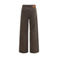 P.A.R.O.S.H. Brown Cotton Casual Pants