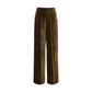 P.A.R.O.S.H. Brown Viscose Casual Pants